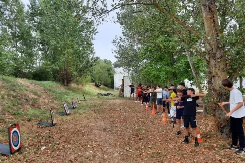 classe de 4ème-3ème en cours d'EPS