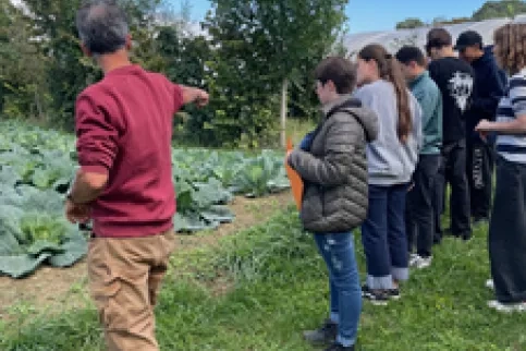 visite exploitation les jardins d'Harmonia