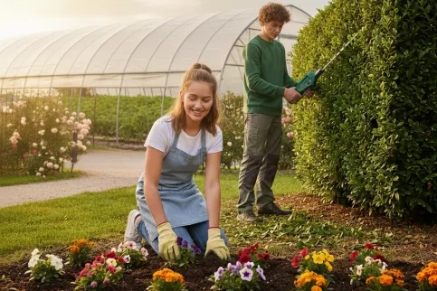 decouvrir les métiers de l'horticulture et amenagement paysagers