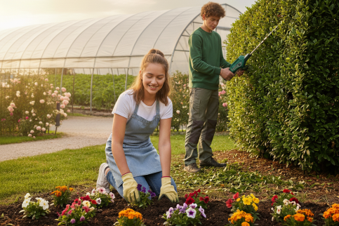decouvrir les métiers de l'horticulture et amenagement paysagers